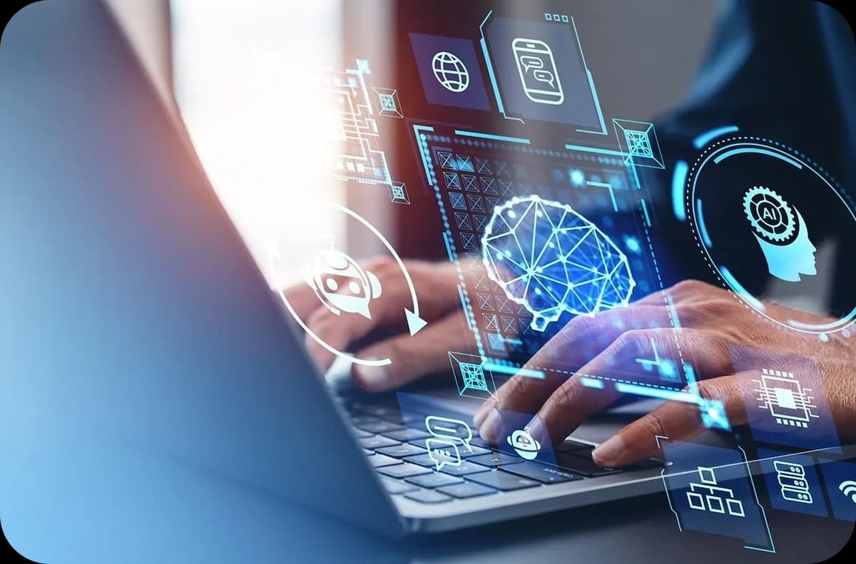 AI system integration illustration