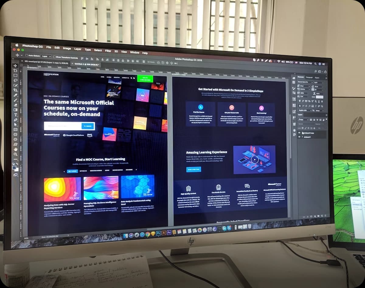UI/UX design showcase