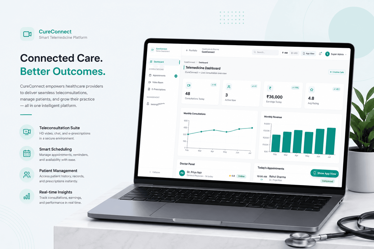 CureConnect Telemedicine