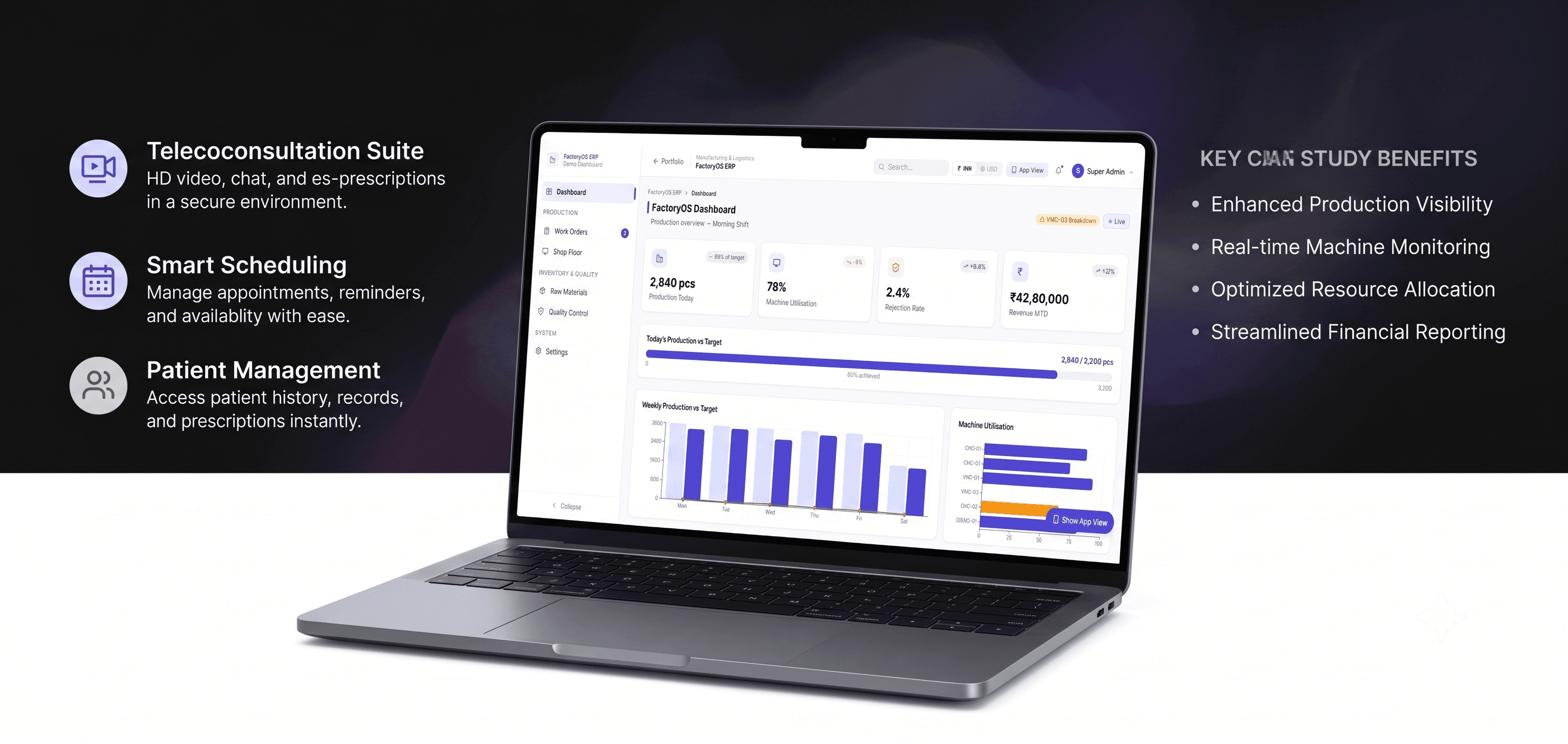 FactoryOS ERP