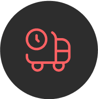 On-Time Delivery icon