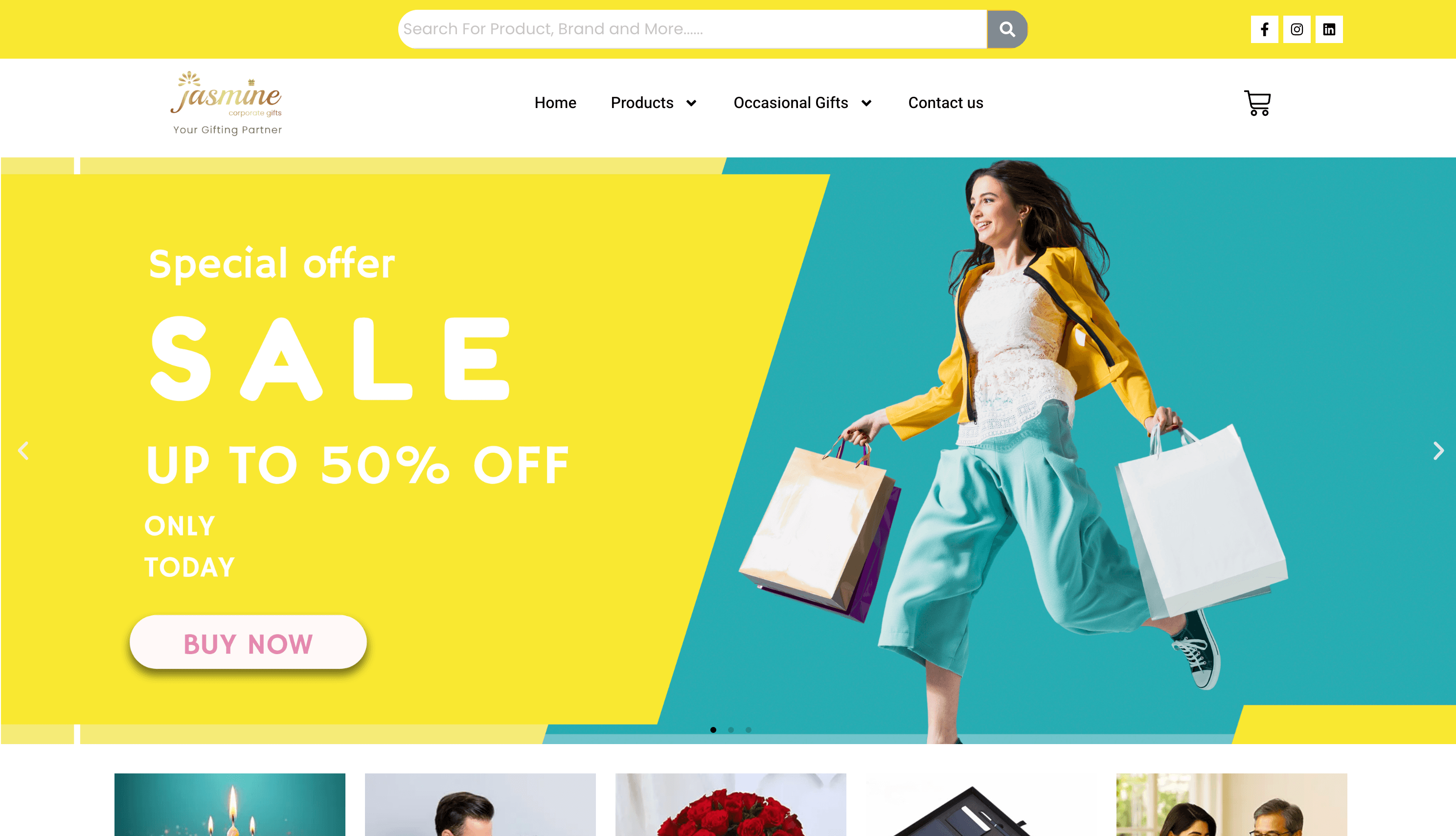 Jasmine Corporate Gifts – Enterprise Gifting & Merchandising Platform