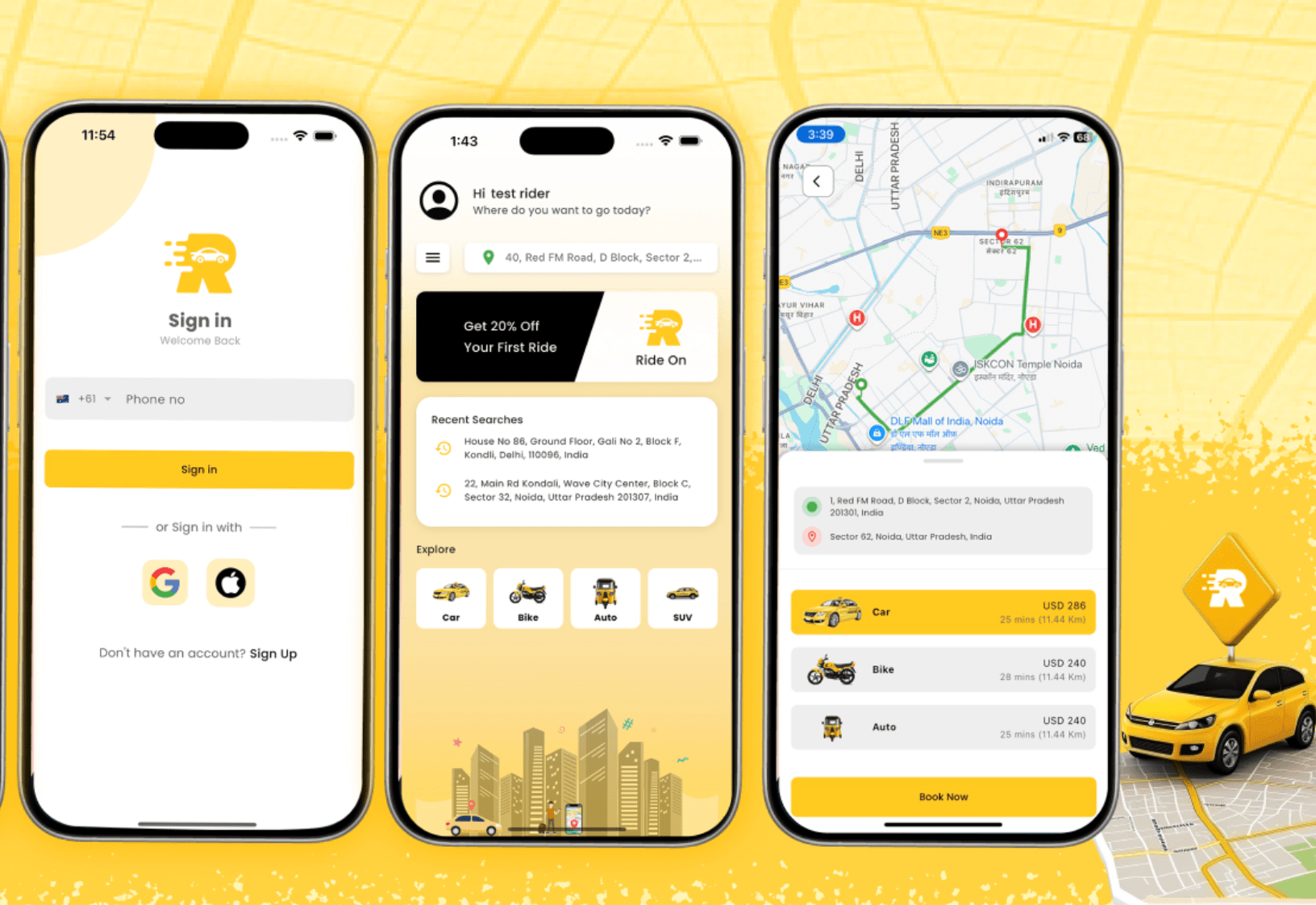 Ride One – Private Ride-Hailing Platform with Crypto Payments