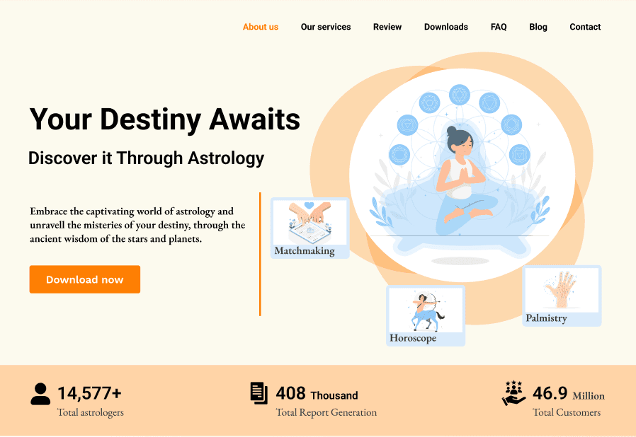 Rejoice Astro – Astrology & Palmistry Booking Platform
