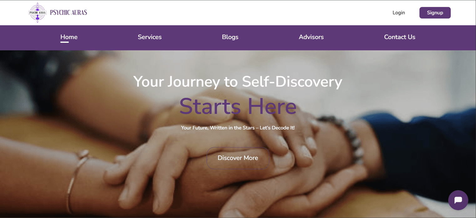 Psysic Auras – Online Tarot & Spiritual Consultation Platform (US Market)