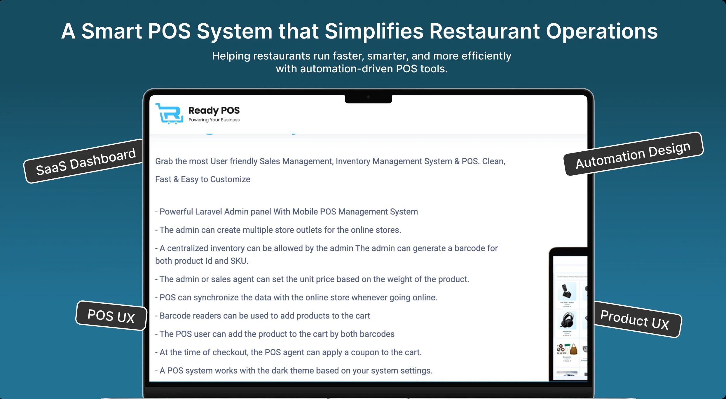 DinePOS: Smart Kitchen & Mult-Outlet Automation