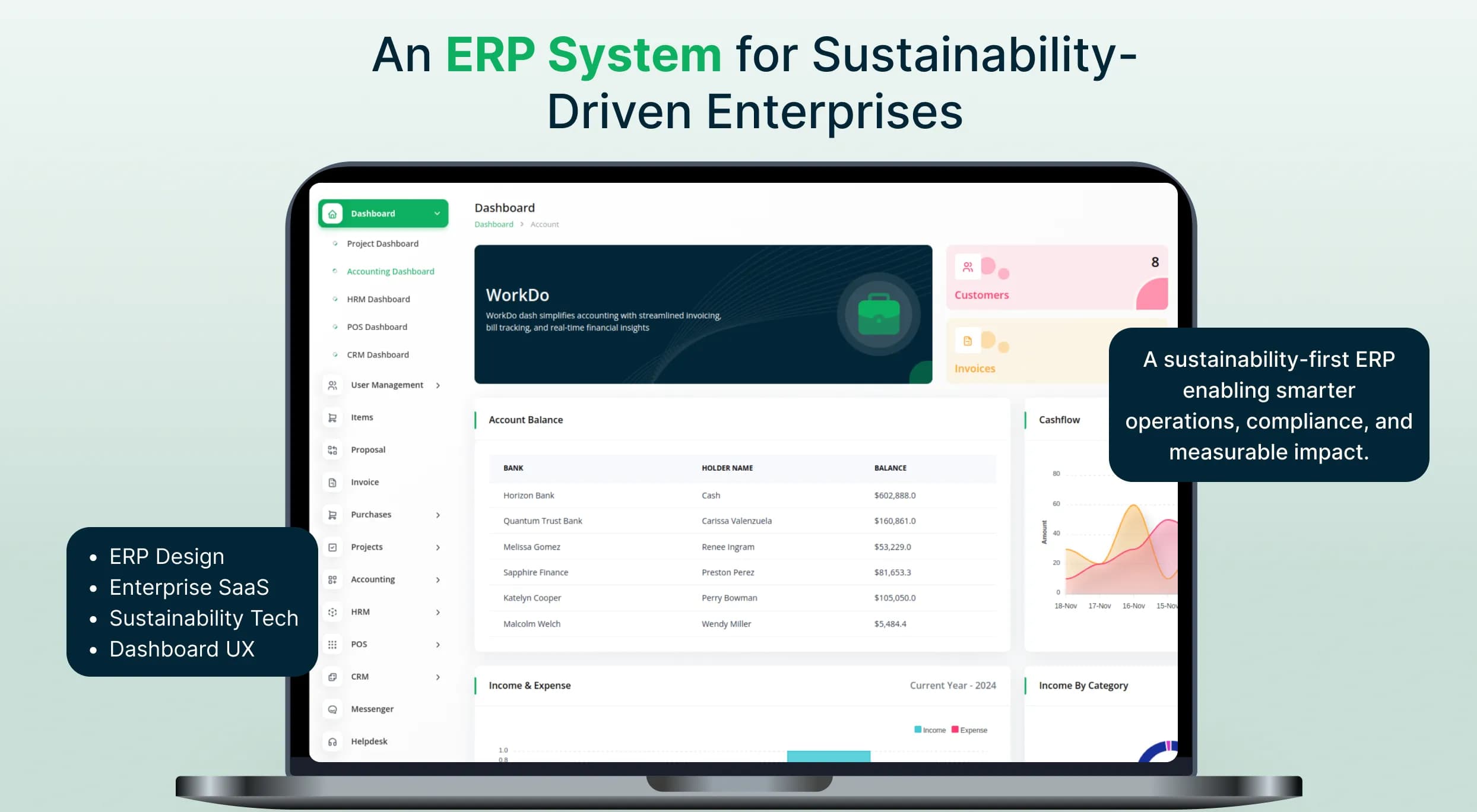 SustainableBA: ERP for ESG-Focused Enterprises